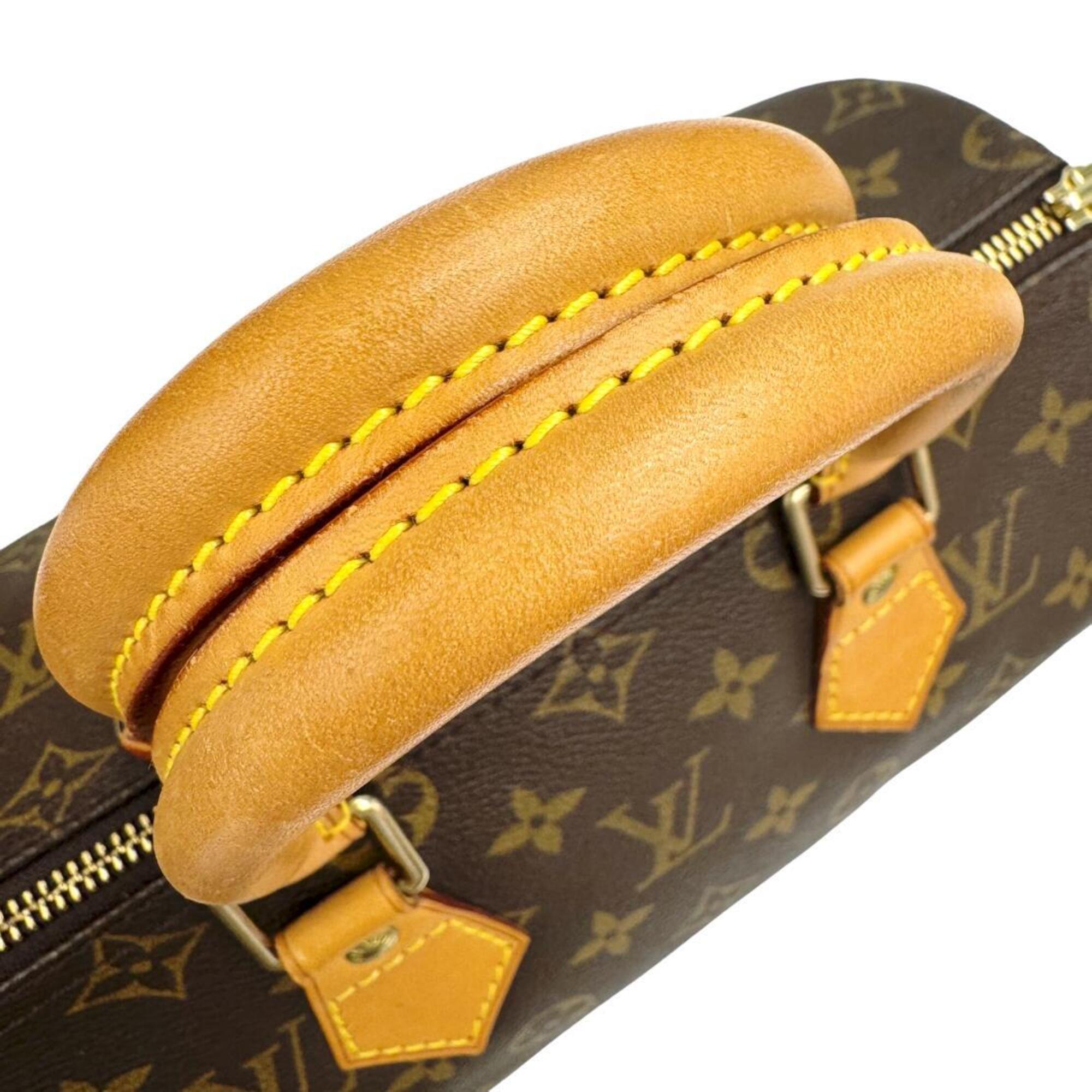 Louis Vuitton Monogram Brown Monogram Boston Bag Handbag (Pre-Owned)