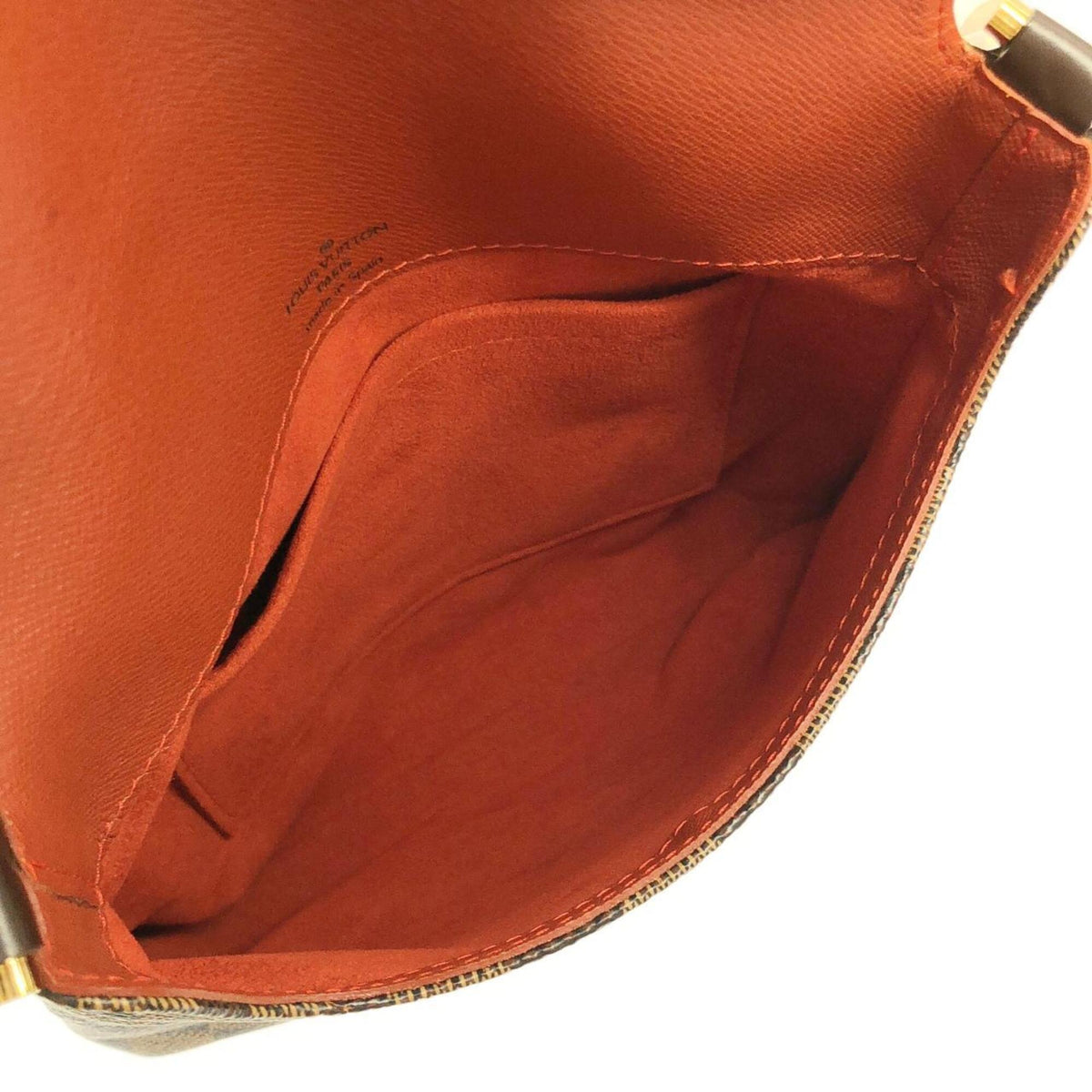 Louis Vuitton Brown Coated Canvas Shoulder Bag (Pre-Owned)