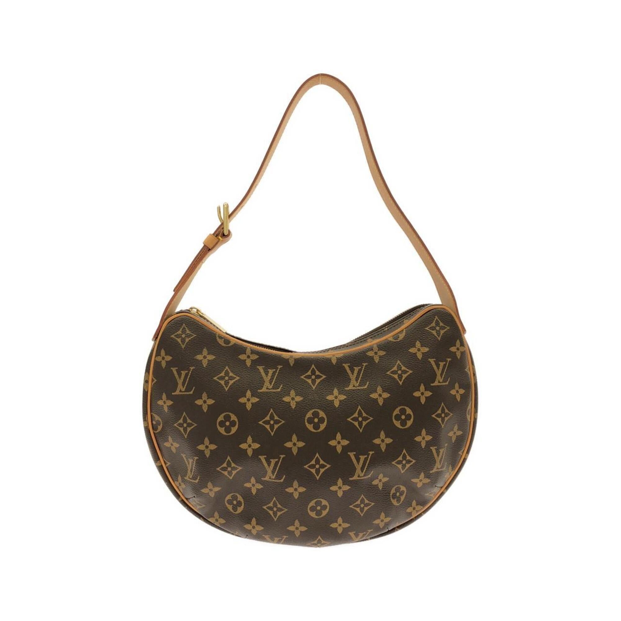 Louis Vuitton Marron Monogram Coated Canvas Shoulder Bag (Pre-Owned)