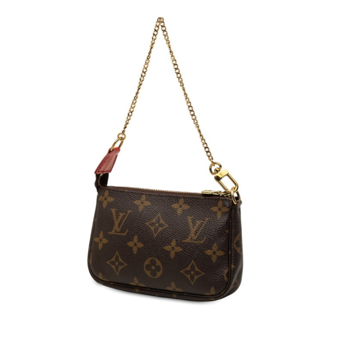 Louis Vuitton Brown Multi-Color Pvc Handbag Pochette (Pre-Owned)