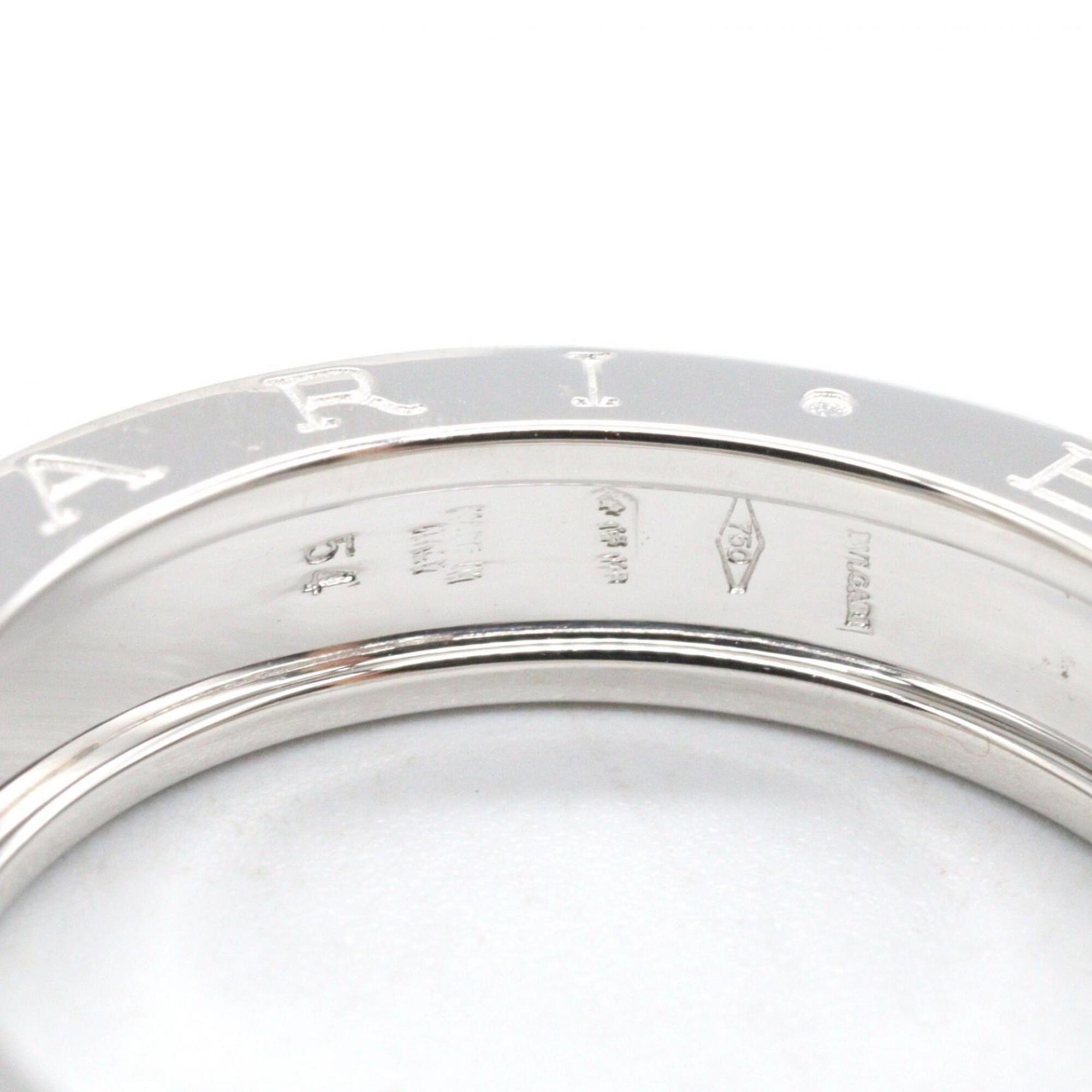 Bvlgari Silver White Gold (18K) Band Ring (Pre-Owned)