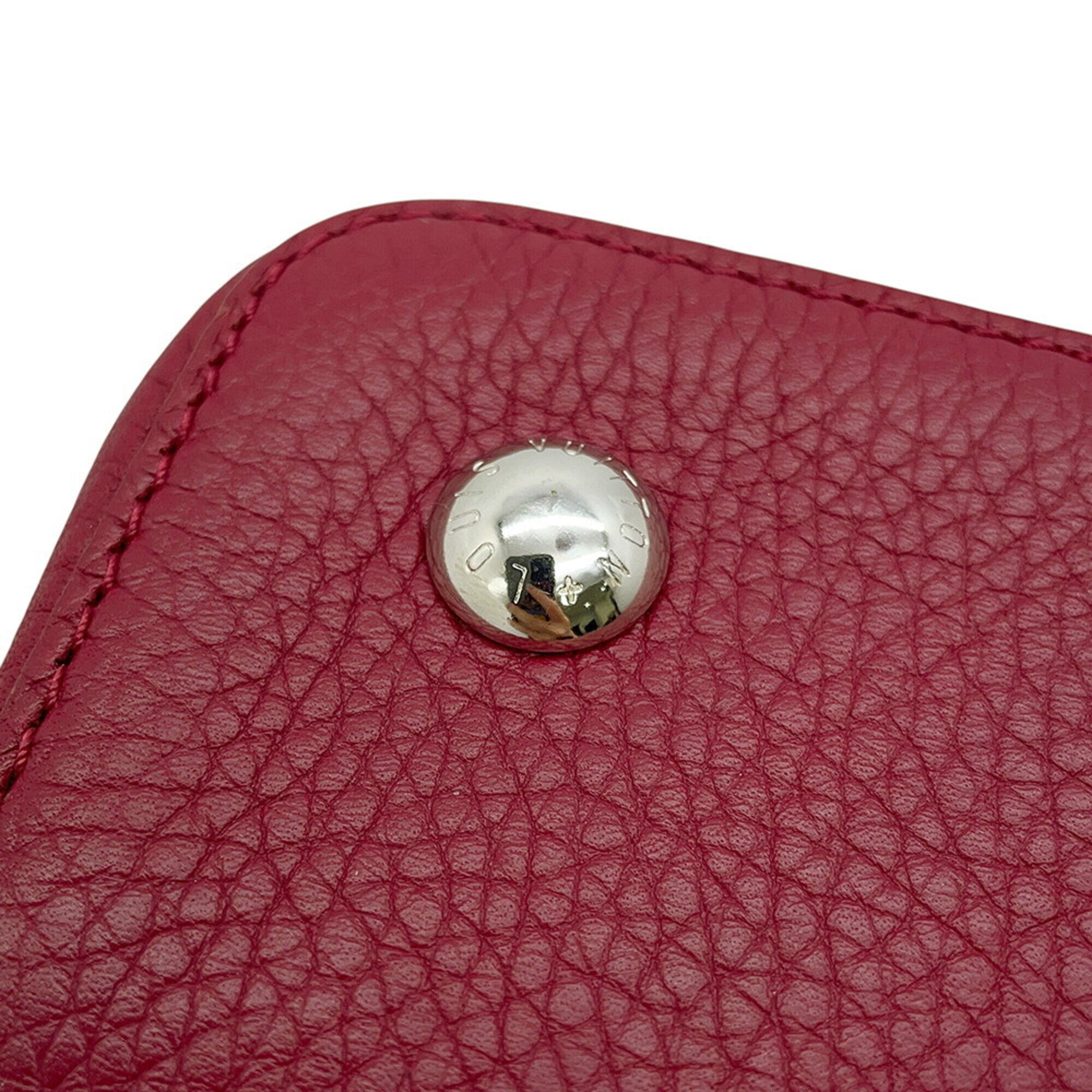 Louis Vuitton Bordeaux Salmon Pink Leather Handbag (Pre-Owned)