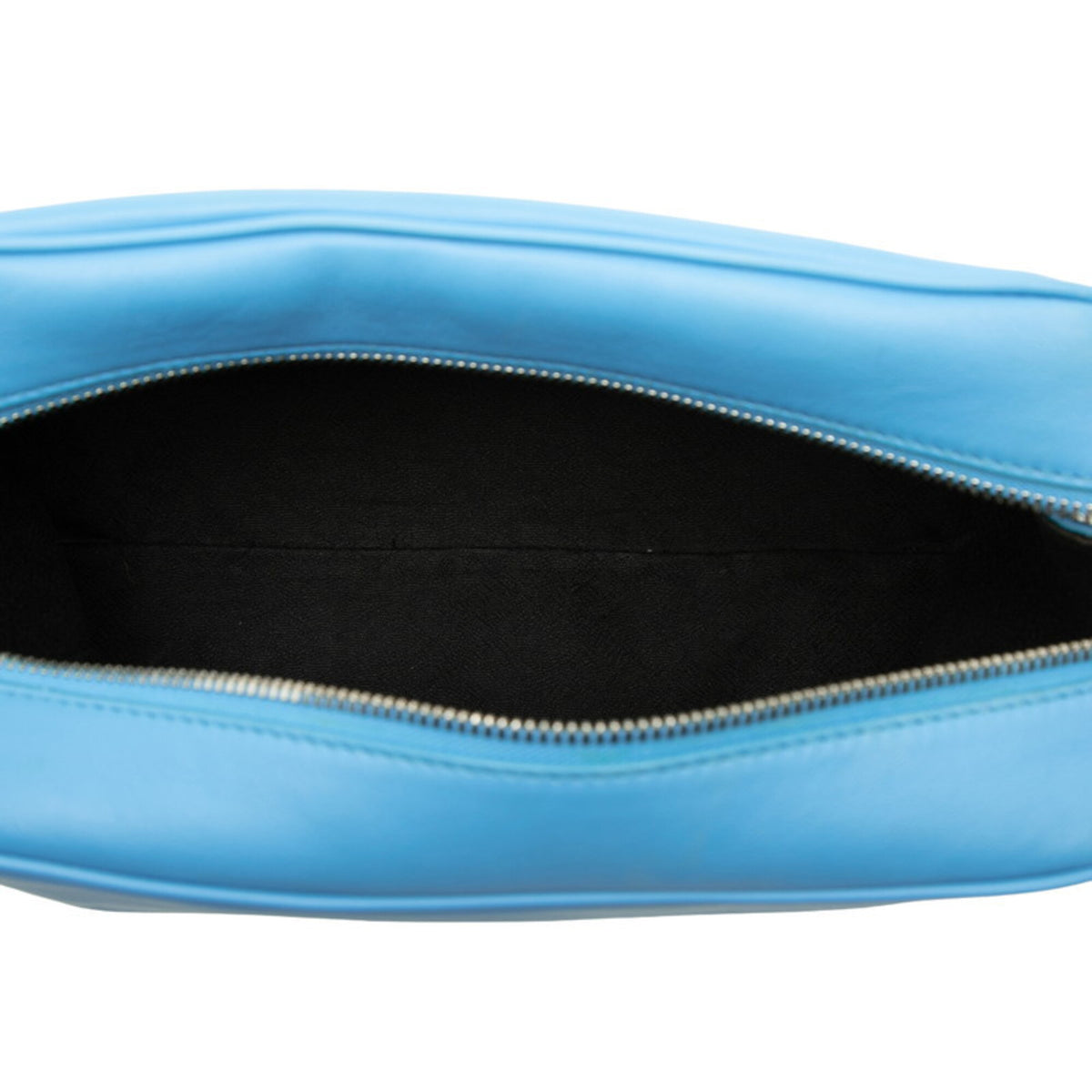 Bottega Veneta Blue Leather Clutch Bag (Pre-Owned)