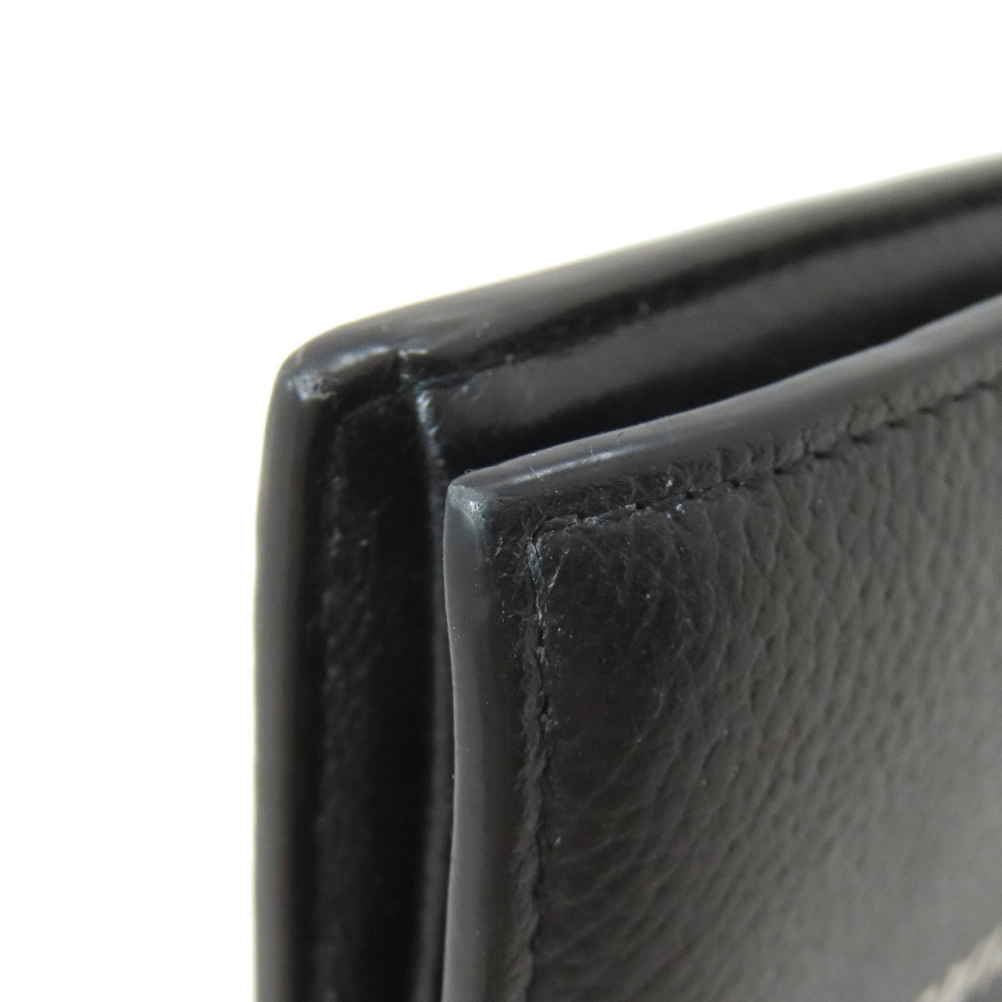 Balenciaga Black Leather Wallet (Bi-Fold) (Pre-Owned)