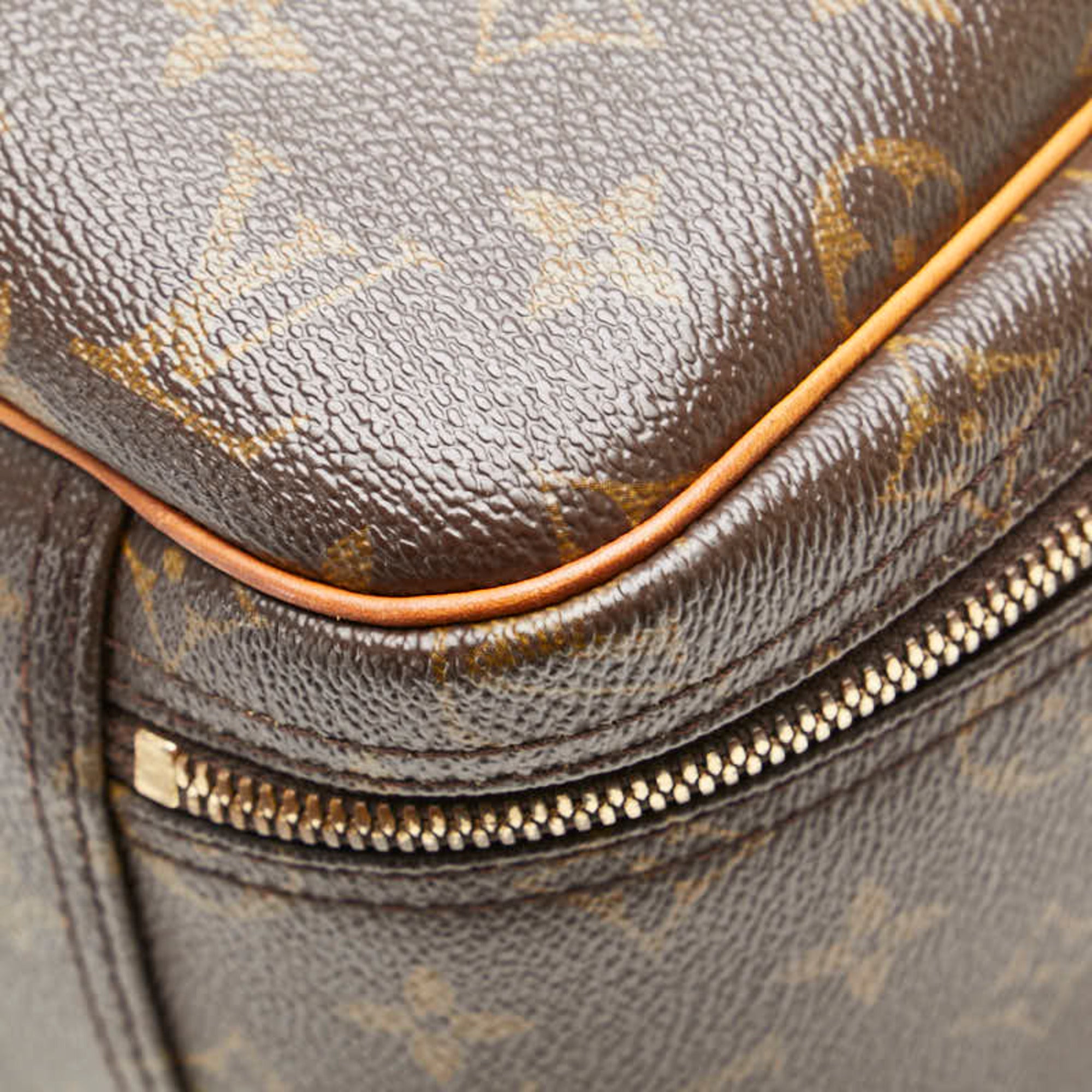 Louis Vuitton Monogram Brown Pvc Leather Handbag (Pre-Owned)
