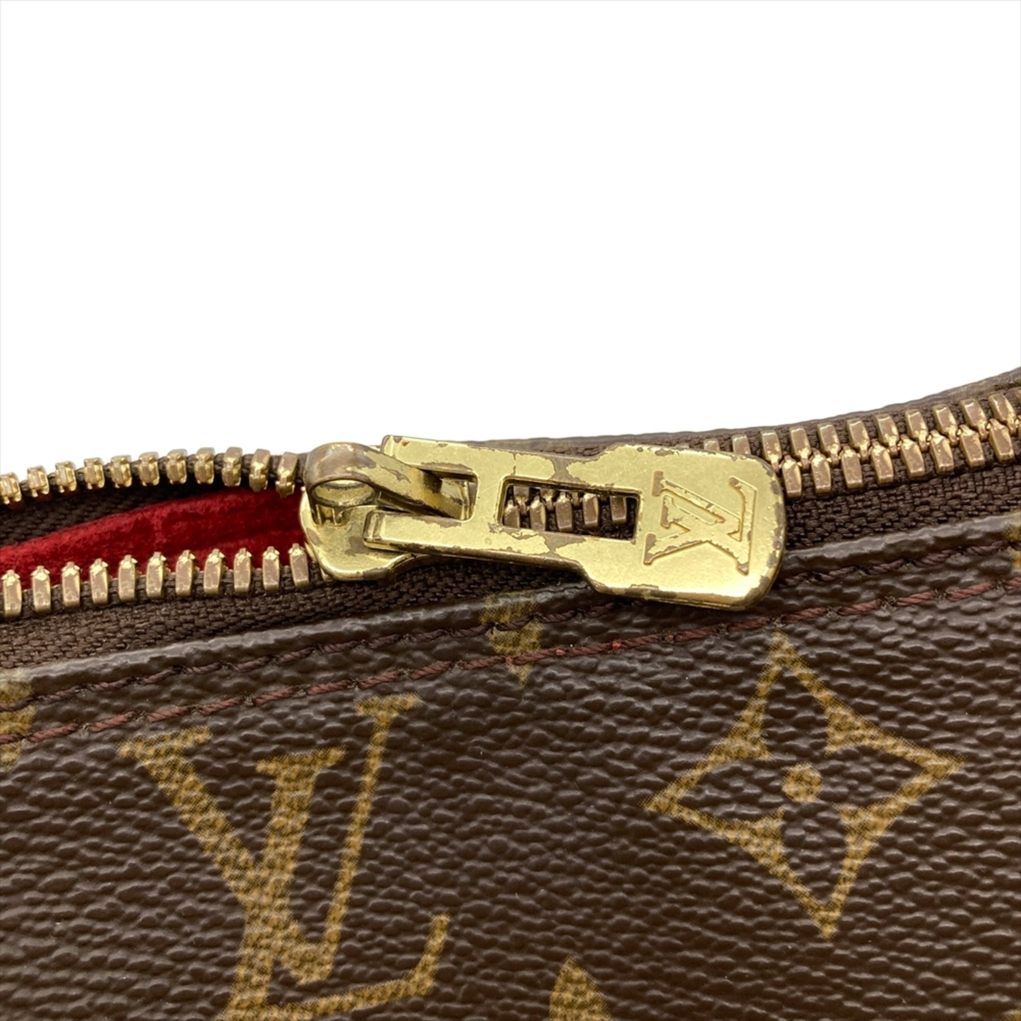 Louis Vuitton Brown Monogram Canvas Shoulder Bag (Pre-Owned)