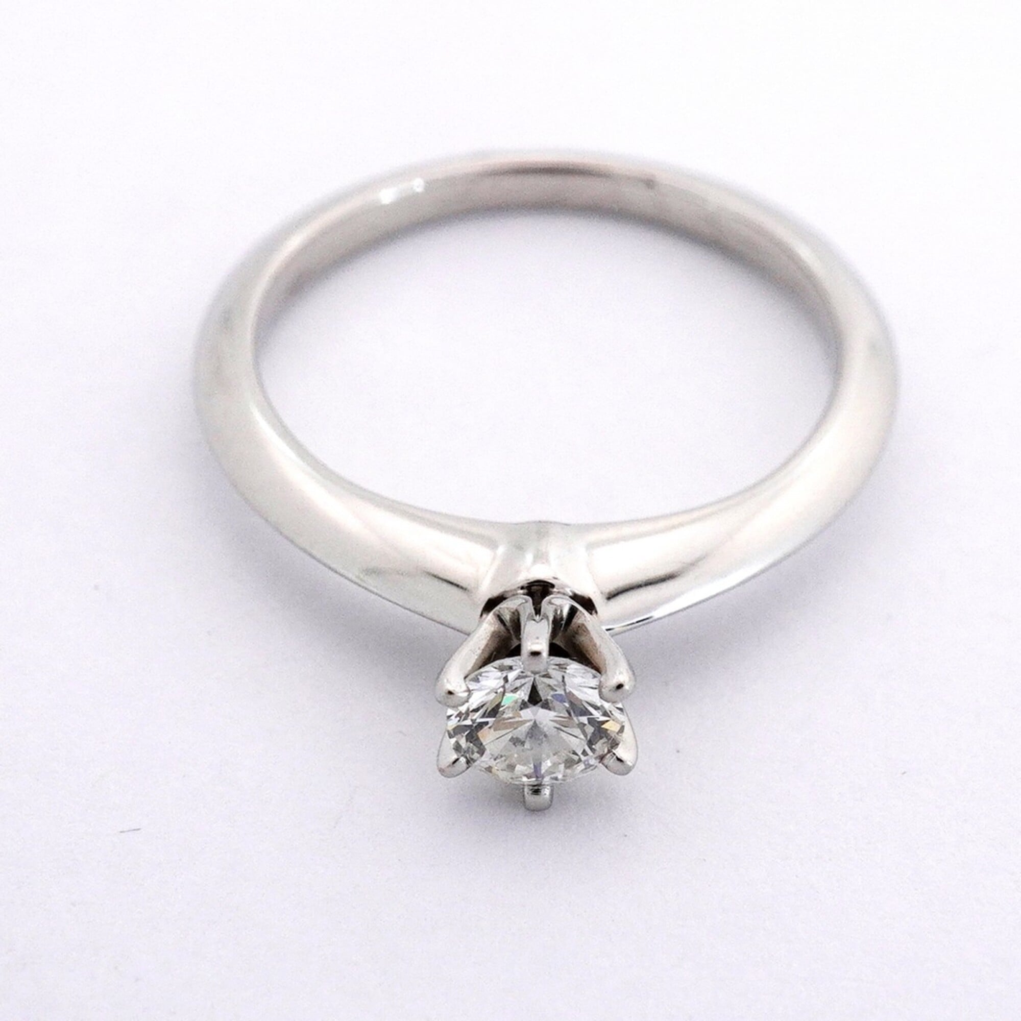 Tiffany Platinum 950 Band Ring (Pre-Owned)
