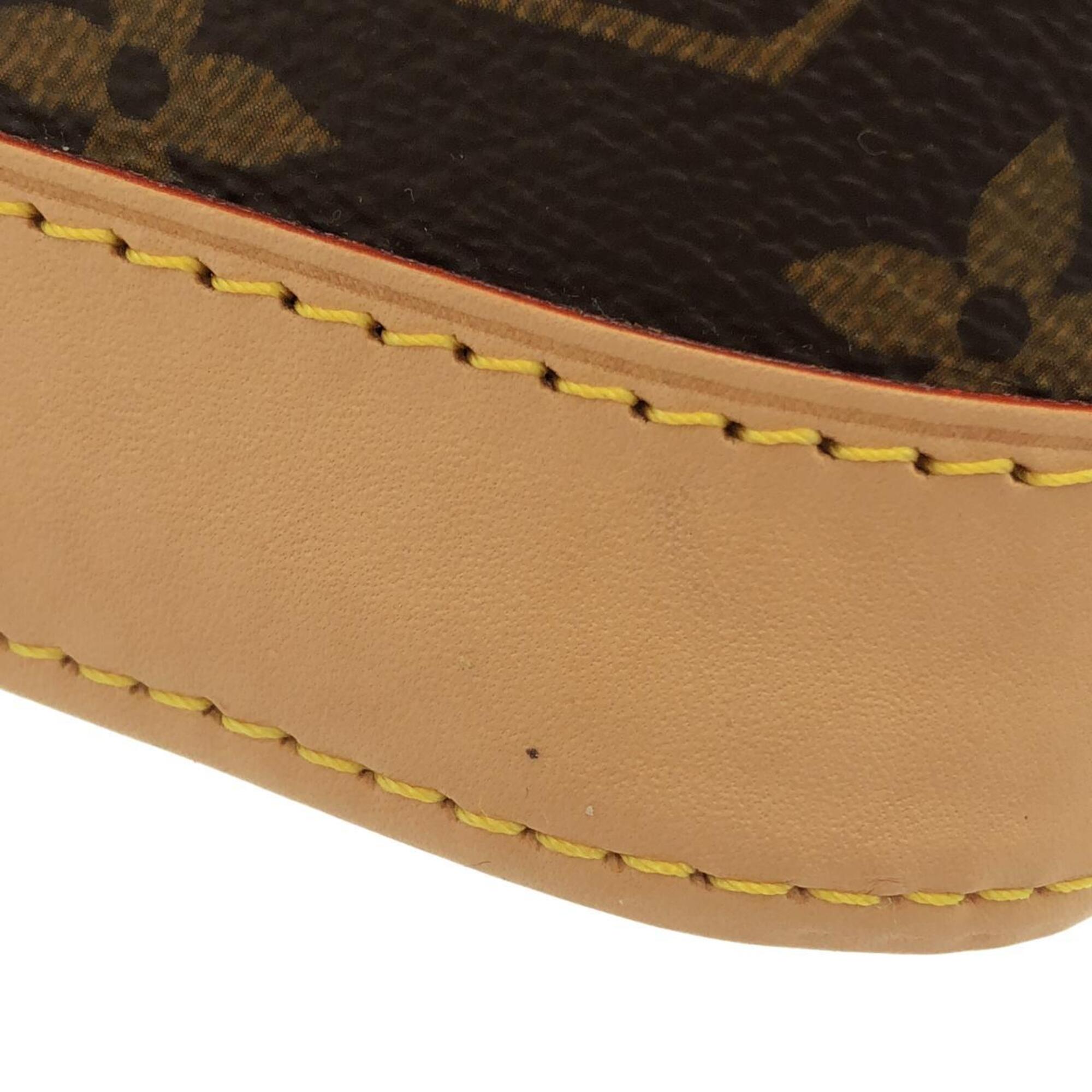 Louis Vuitton Marron Coated Canvas Handbag (Pre-Owned)