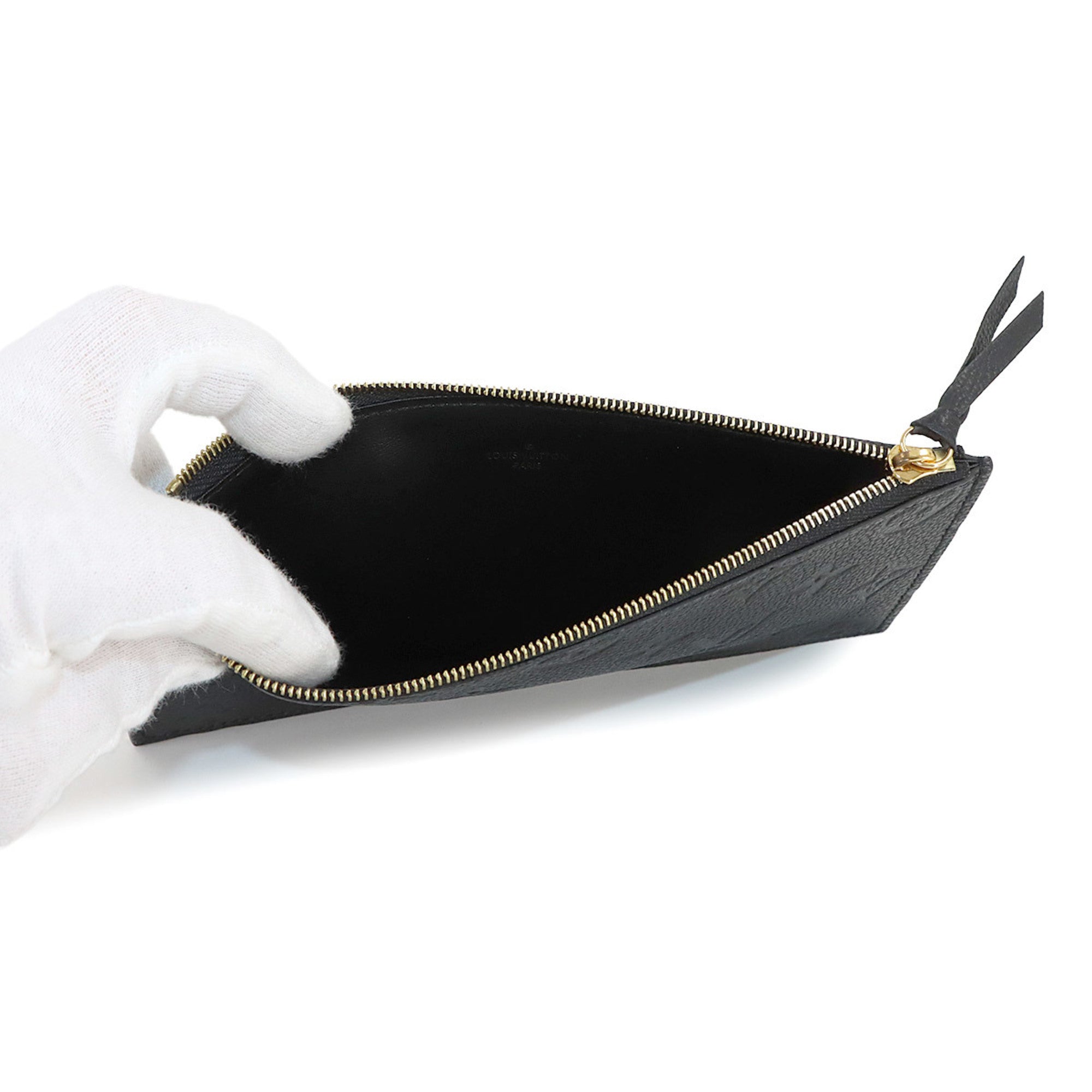 Louis Vuitton Noir Monogram Empreinte Pochette (Pre-Owned)