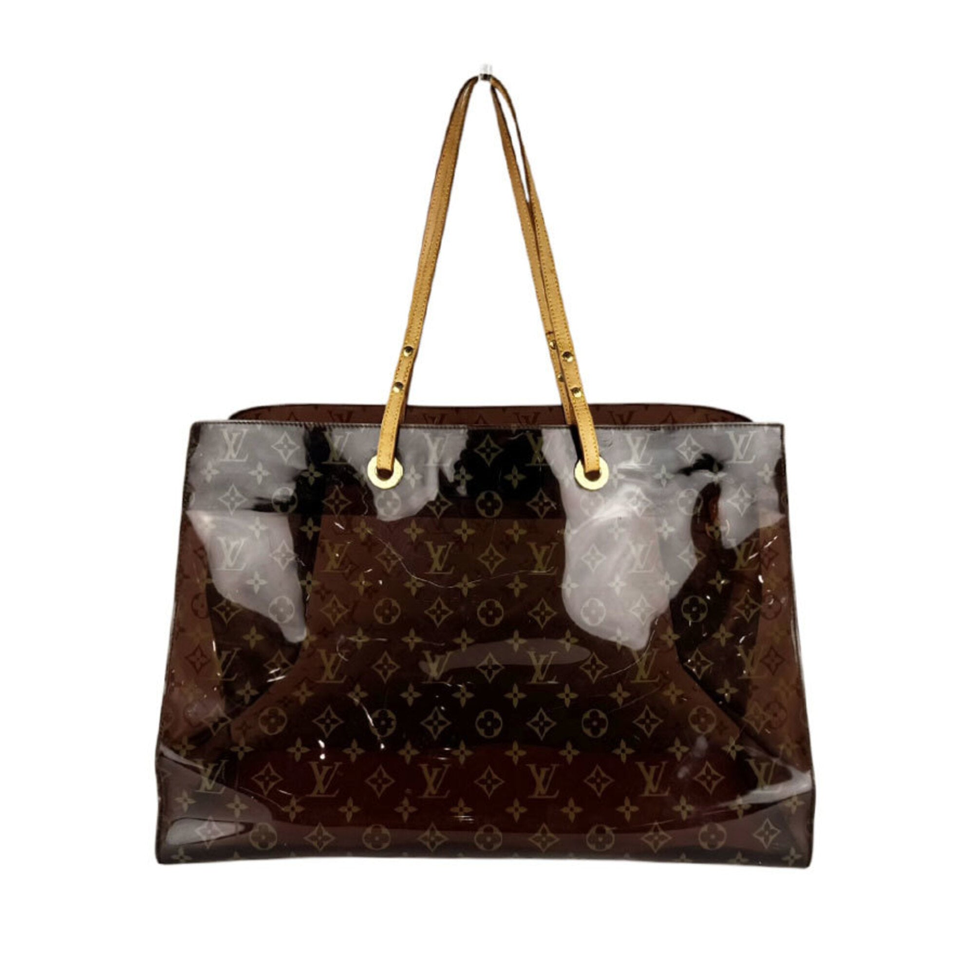 Louis Vuitton Brown Monogram Pvc Leather Handbag (Pre-Owned)