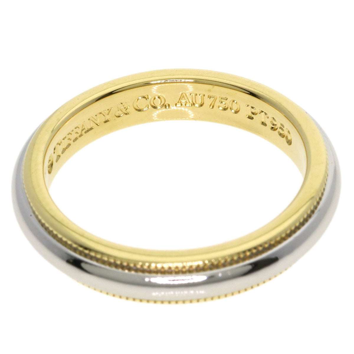 Tiffany Yellow Gold (18K) Platinum 950 Band Ring (Pre-Owned)