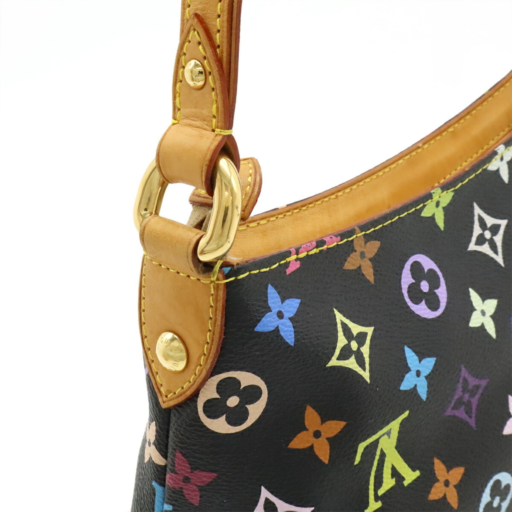 Louis Vuitton Noir Monogram Canvas Handbag Shoulder Bag (Pre-Owned)