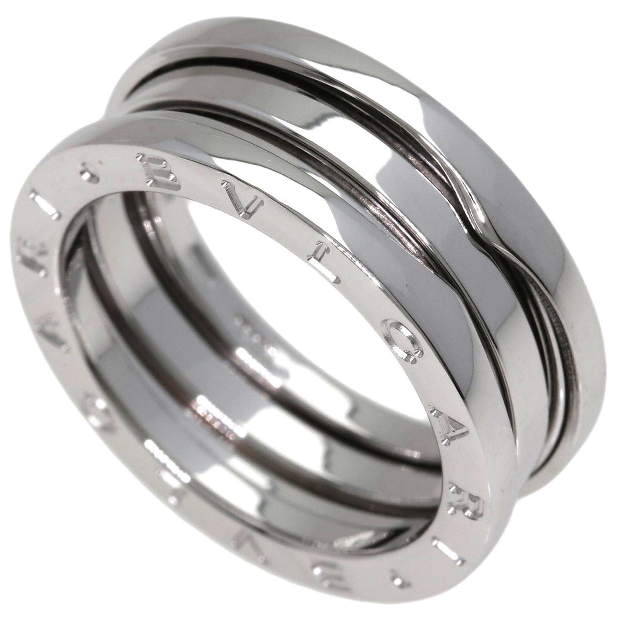 Bvlgari White Gold (18K) Band Ring (Pre-Owned)