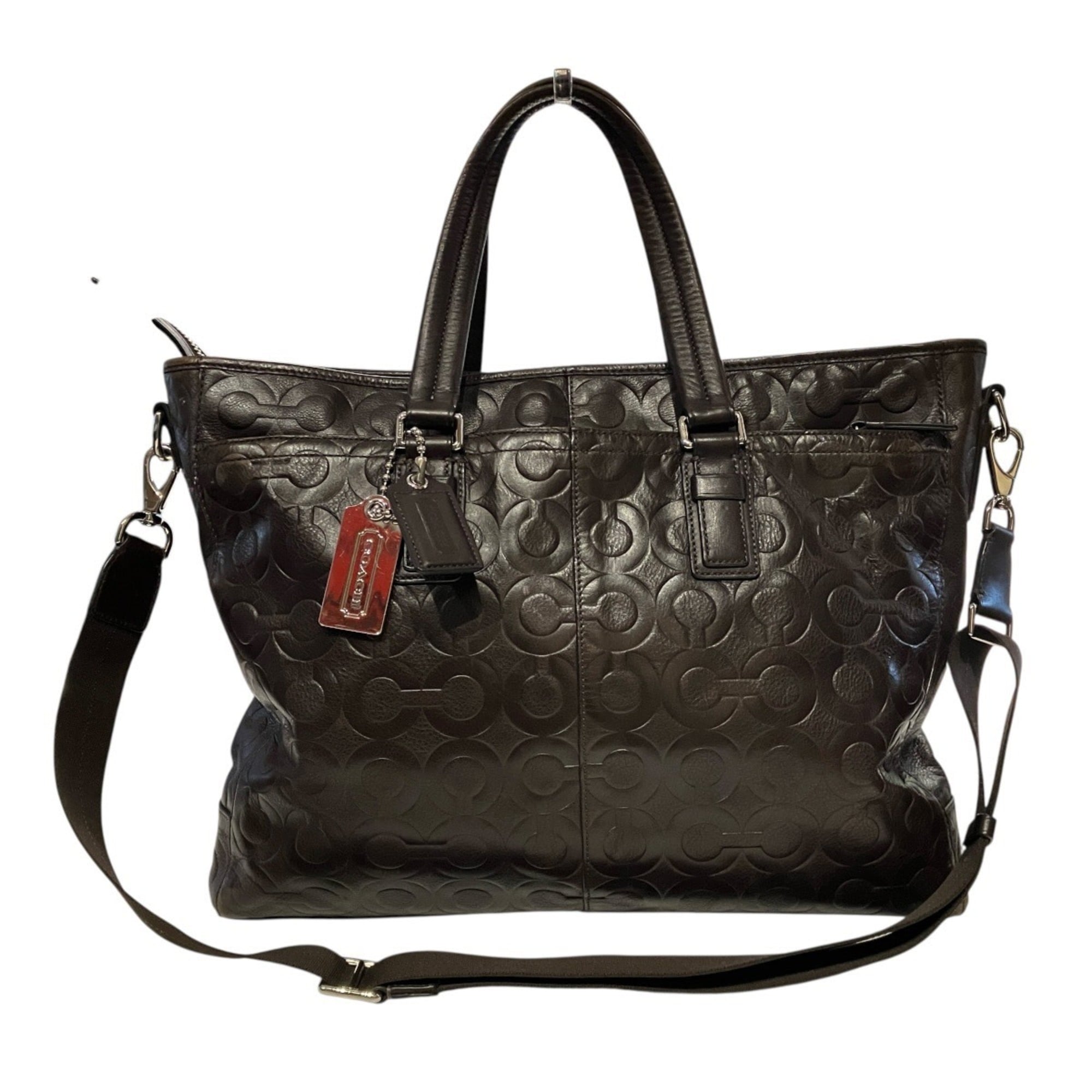Coach Brown Leather Shoulder Bag (Pre-Owned)