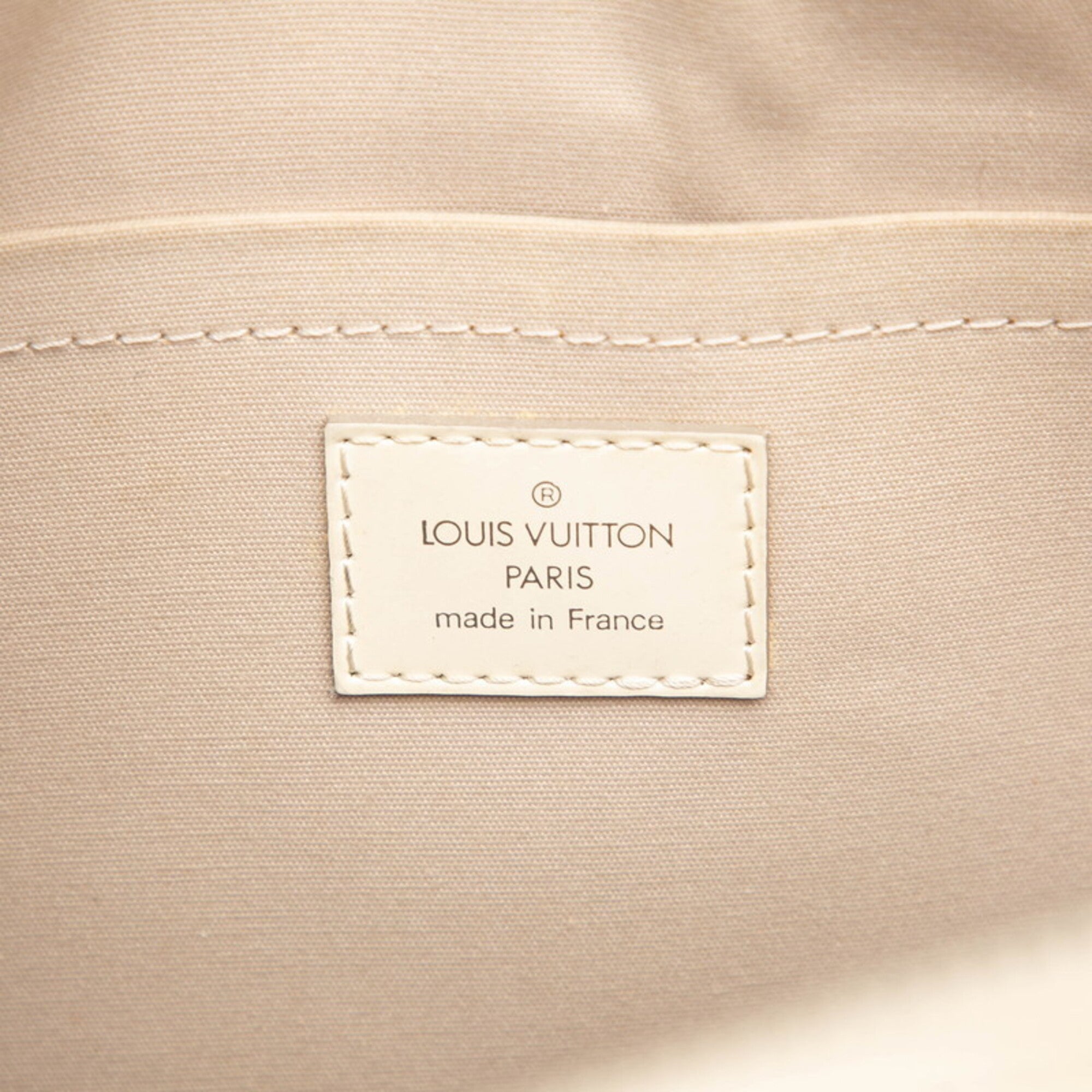 Louis Vuitton Epi Lv Off White White Leather Handbag (Pre-Owned)