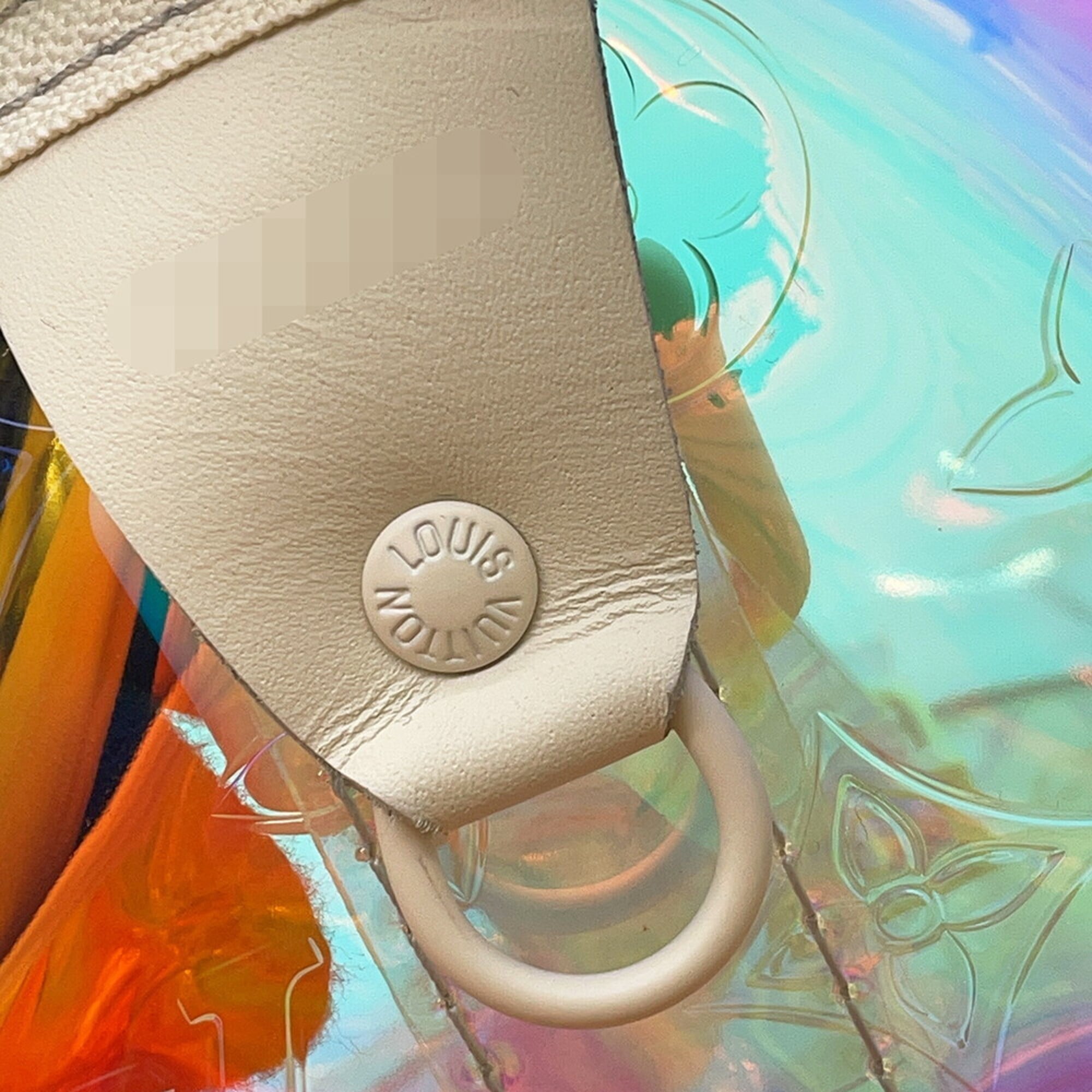 Louis Vuitton Monogram Clear Boston Bag (Pre-Owned)