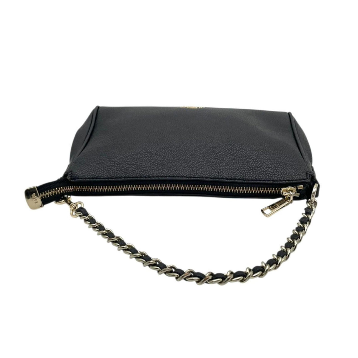 Coach Black Leather Handbag Shoulder Bag (Pre-Owned)