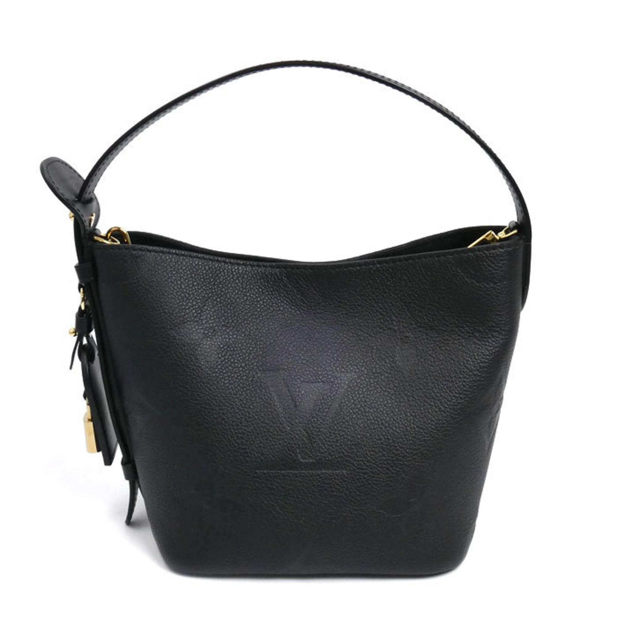 Louis Vuitton Black Monogram Empreinte Handbag Pouch (Pre-Owned)