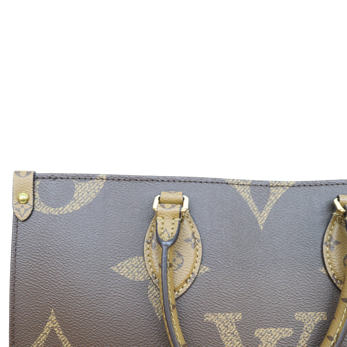 Louis Vuitton Brown Monogram Reverse Shoulder Bag (Pre-Owned)