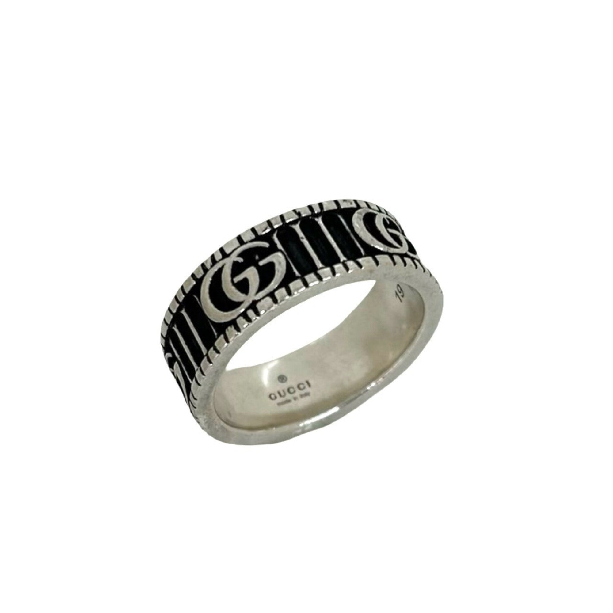 Gucci Silver Silver 925 Band Ring (Pre-Owned)