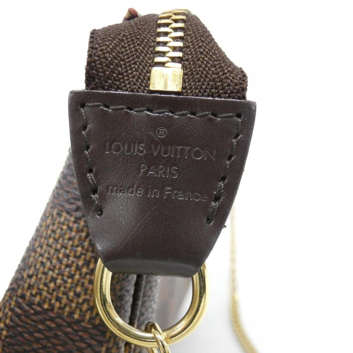 Louis Vuitton Ebene Coated Canvas Pochette Pouch (Pre-Owned)