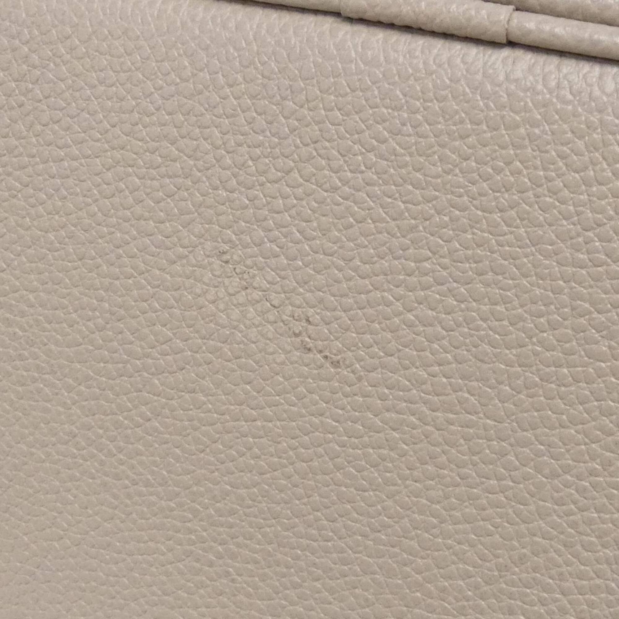 Louis Vuitton Beige Tourterelle Leather Shoulder Bag (Pre-Owned)