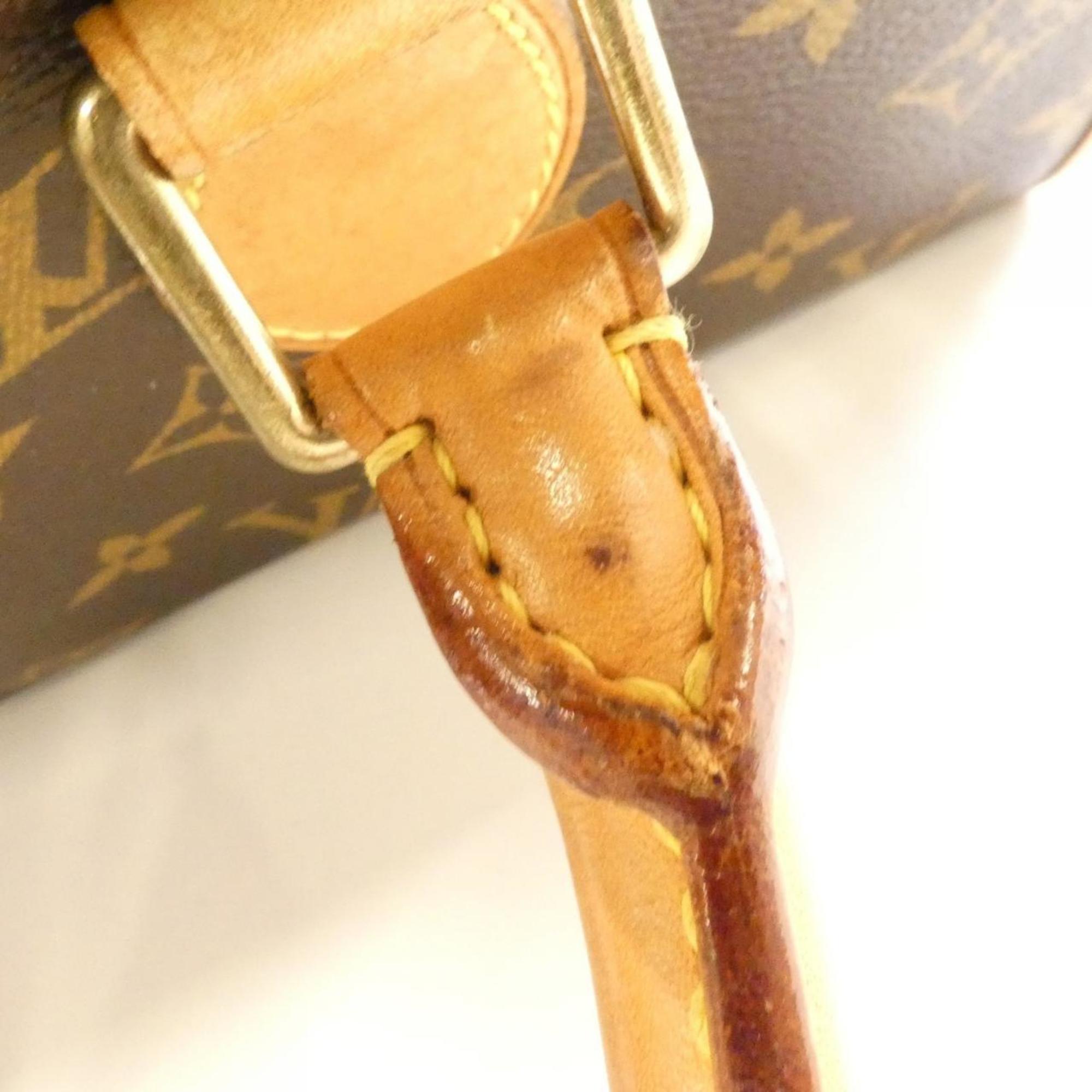Louis Vuitton Marron Coated Canvas Handbag (Pre-Owned)