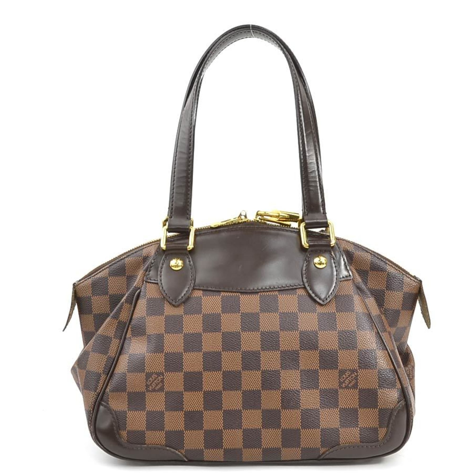 Louis Vuitton Brown Damier Canvas Damier Canvas Handbag (Pre-Owned)
