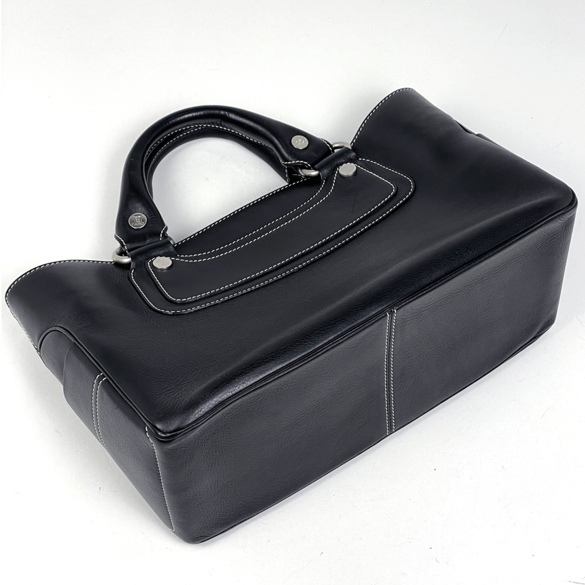 Celine Black Leather Handbag (Pre-Owned)