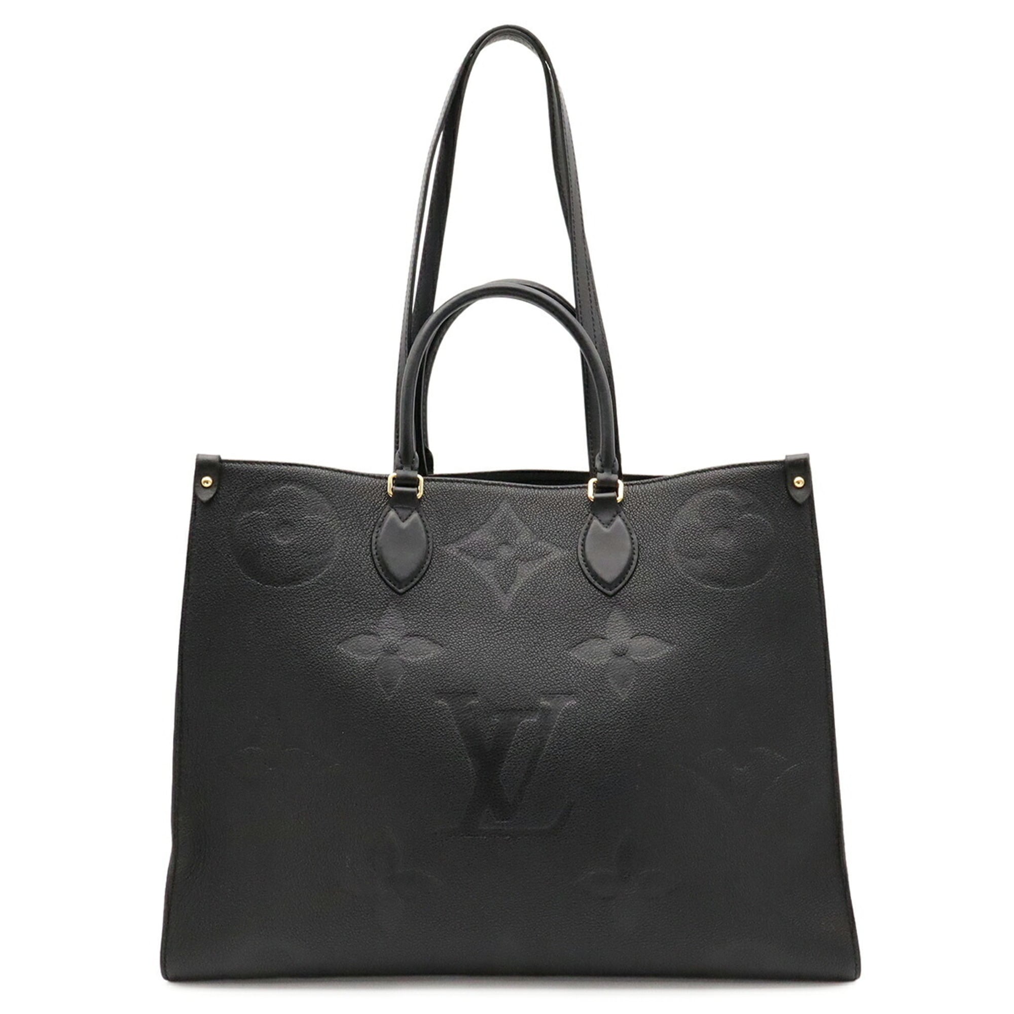 Louis Vuitton Black Noir Monogram Empreinte Shoulder Bag Tote Bag (Pre-Owned)