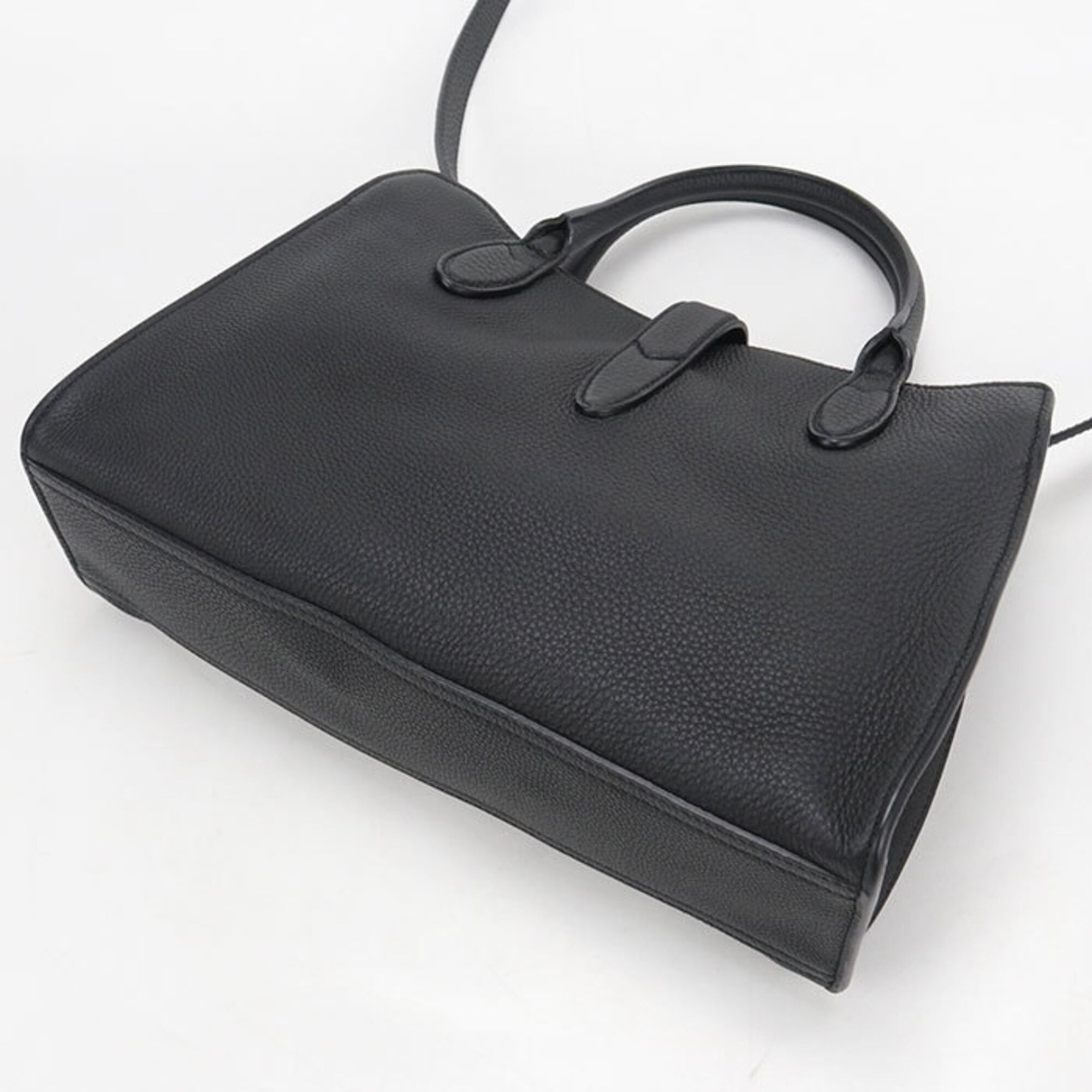 Gucci Black Leather Handbag (Pre-Owned)
