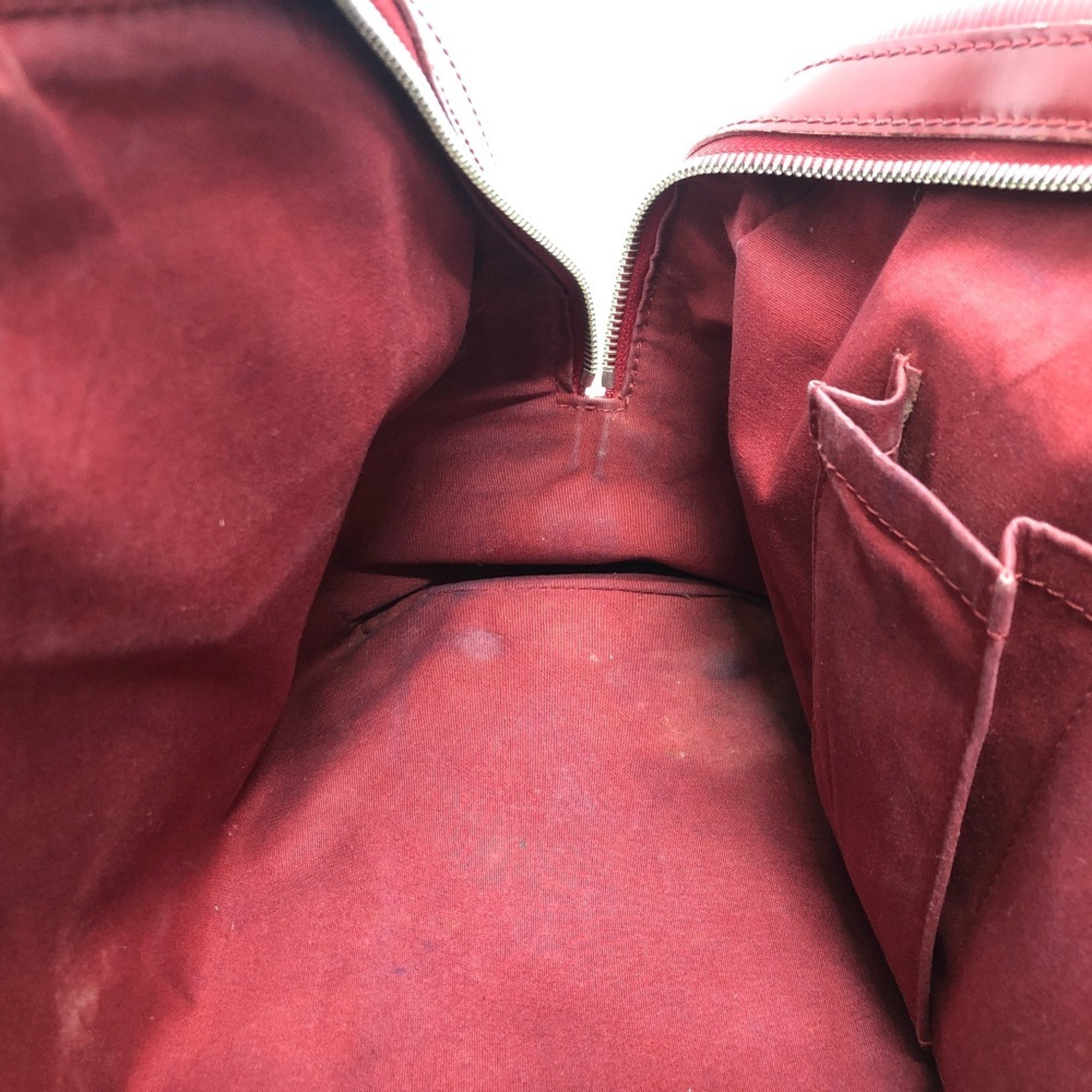 Louis Vuitton Epi Red Color Epi Leather Boston Bag Handbag (Pre-Owned)
