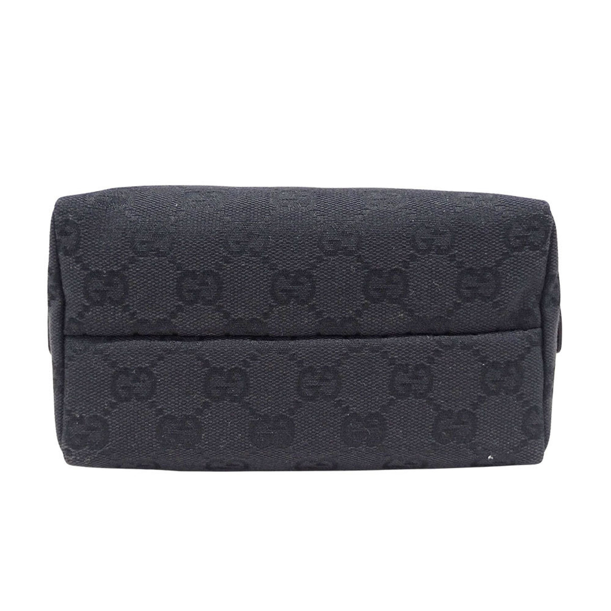 Gucci Black Gg Canvas Pouch (Pre-Owned)