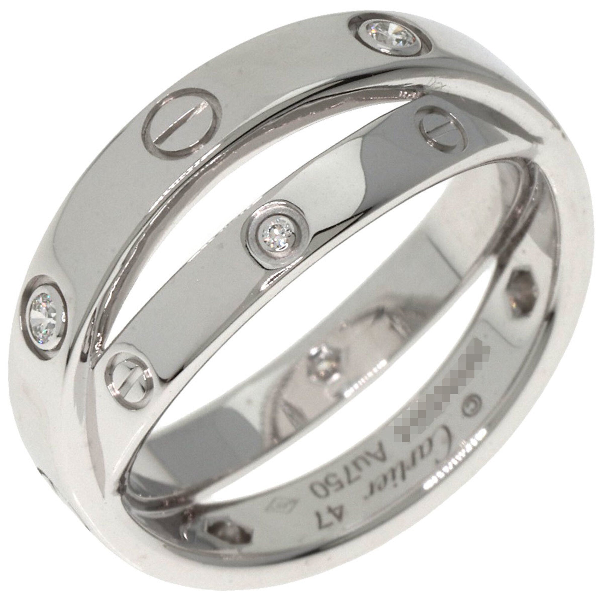 Cartier White Gold (18K) Band Ring (Pre-Owned)
