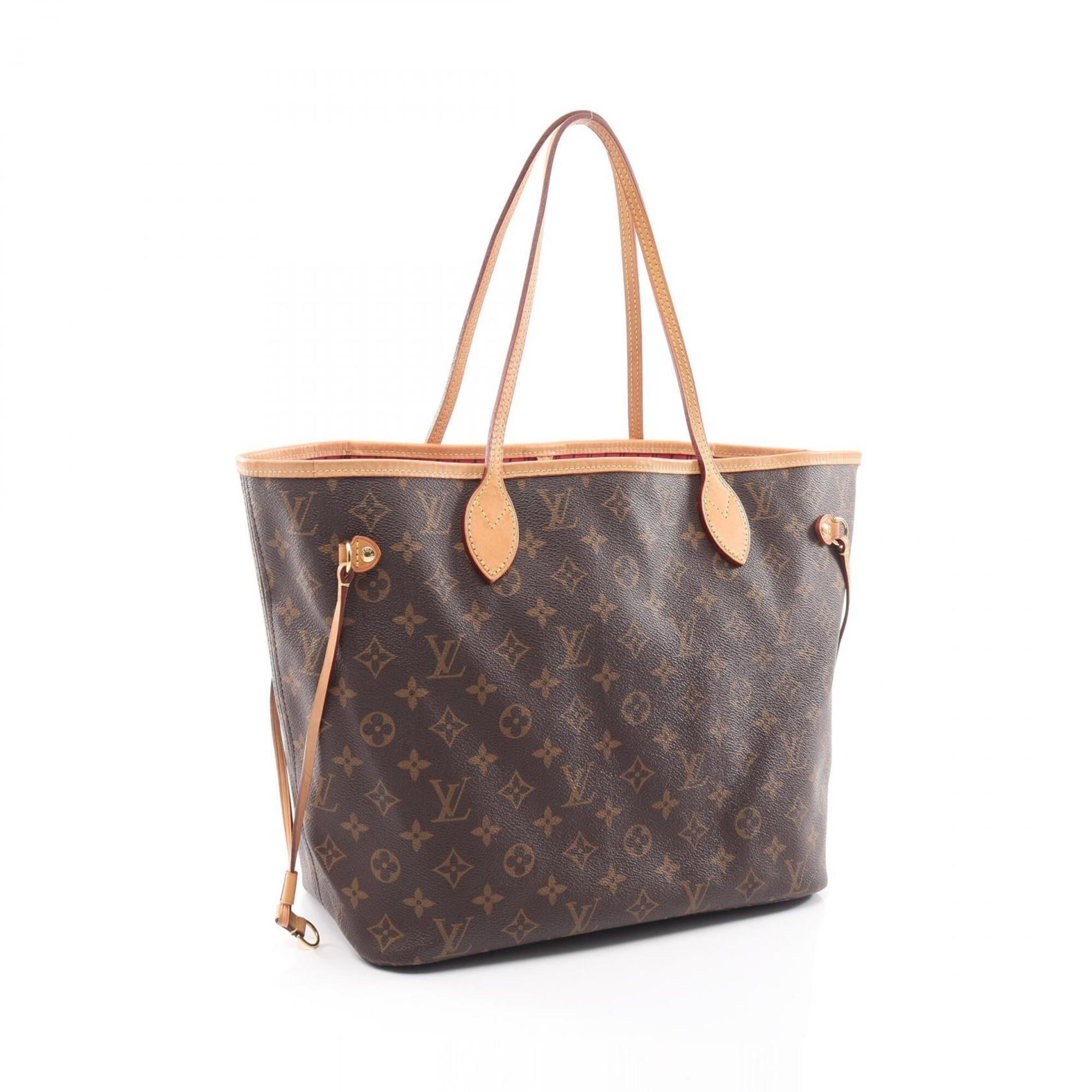 Louis Vuitton Brown Coated Canvas Pvc Monogram Leather Handbag Tote Bag (Pre-Owned)
