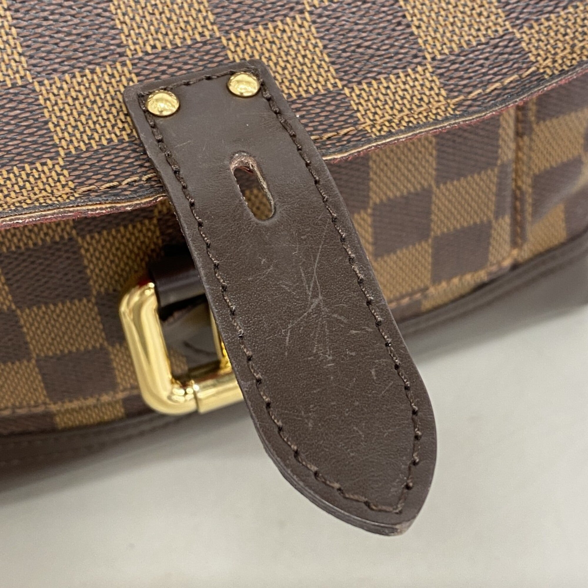 Louis Vuitton Ebene Handbag (Pre-Owned)