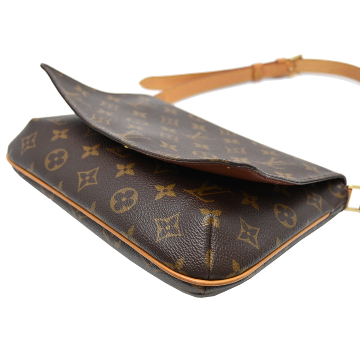 Louis Vuitton Brown Monogram Shoulder Bag (Pre-Owned)