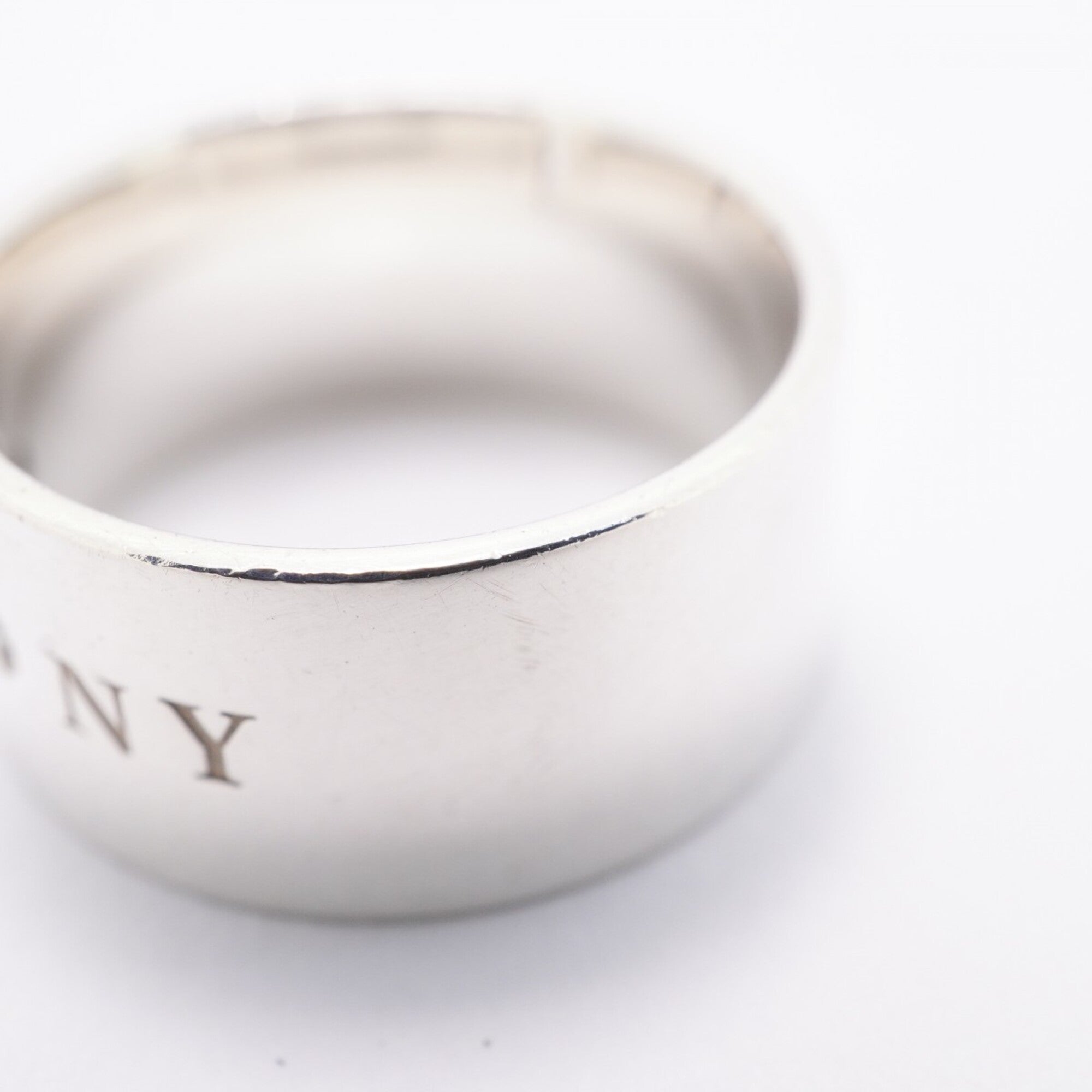 Tiffany Silver 925 Band Ring (Pre-Owned)