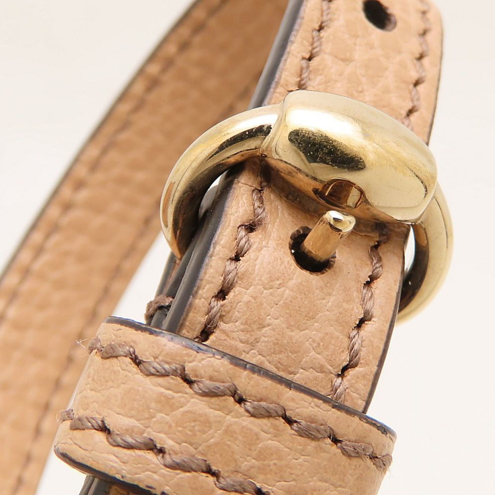 Gucci Beige Leather Handbag (Pre-Owned)
