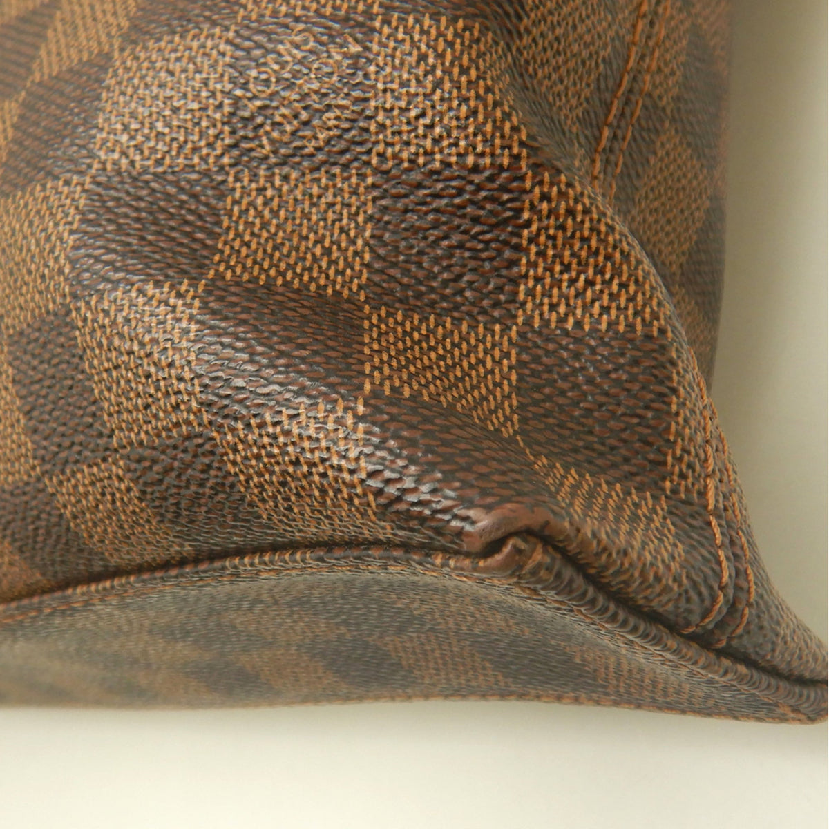 Louis Vuitton Damier Canvas Ebene Damier Canvas Briefcase Handbag Shoulder Bag (Pre-Owned)