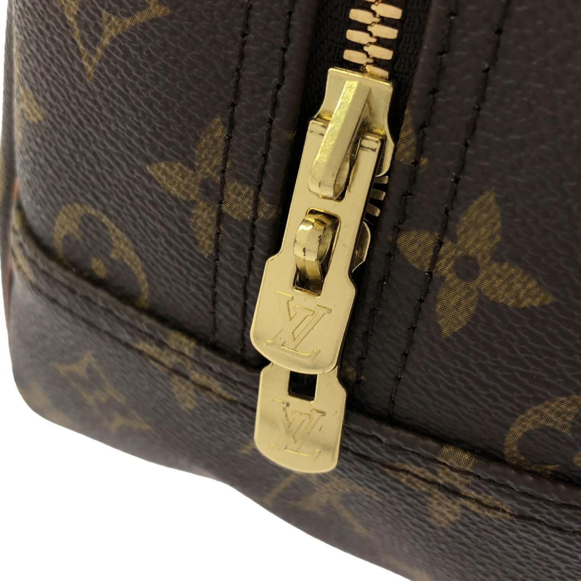 Louis Vuitton Marron Coated Canvas Handbag (Pre-Owned)