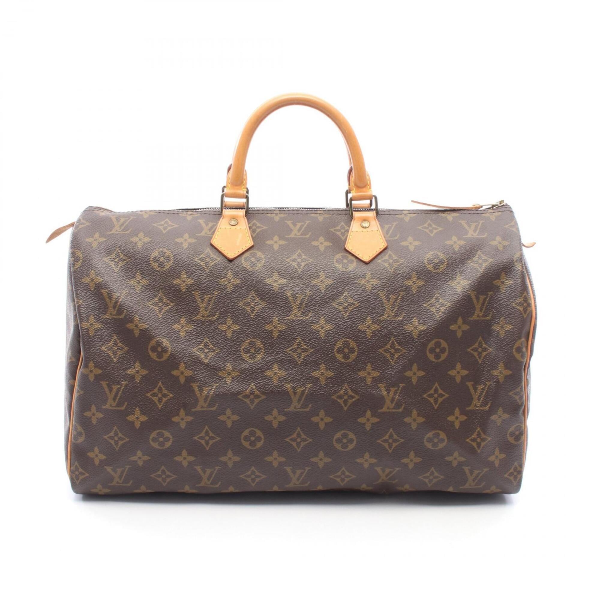 Louis Vuitton Brown Monogram Monogram Leather Handbag (Pre-Owned)
