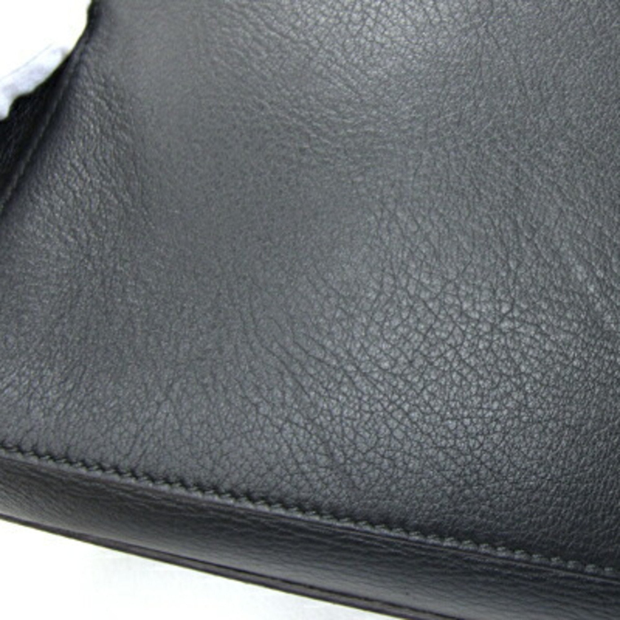 Chloé Black Leather Handbag Shoulder Bag (Pre-Owned)