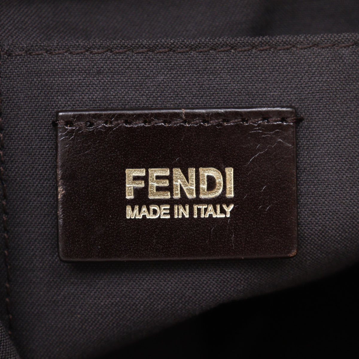 Fendi Zucchino Red Color Pvc Tote Bag (Pre-Owned)