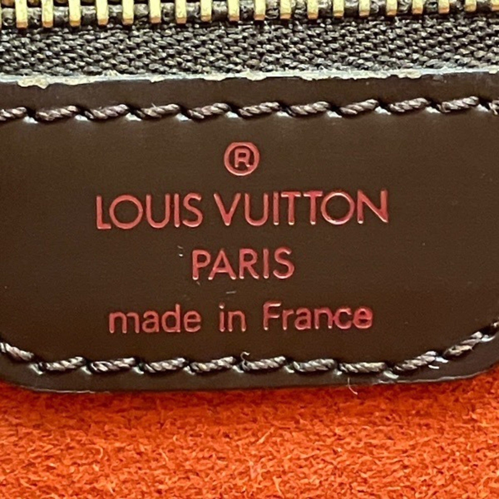Louis Vuitton Brown Handbag Tote Bag (Pre-Owned)