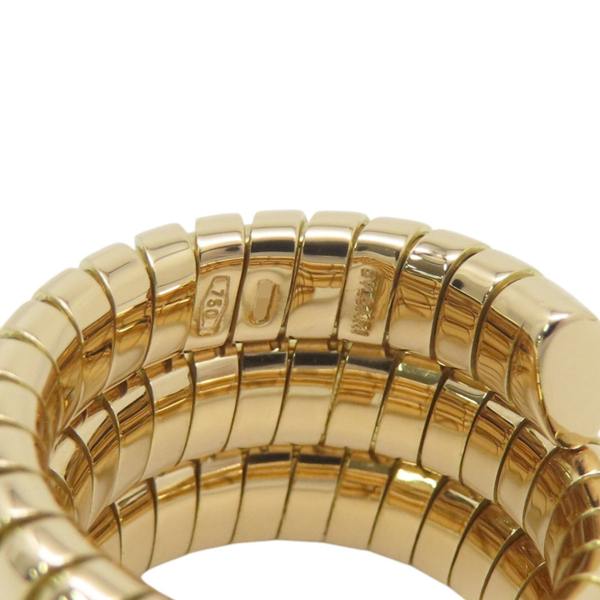 Bvlgari Yellow Gold Yellow Gold (18K) Band Ring (Pre-Owned)