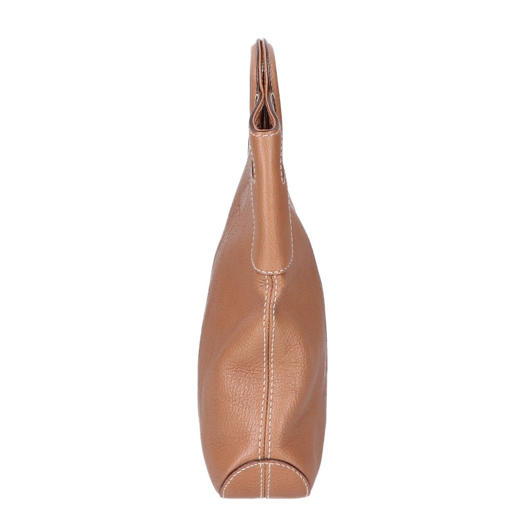 Cartier Camel Leather Handbag (Pre-Owned)