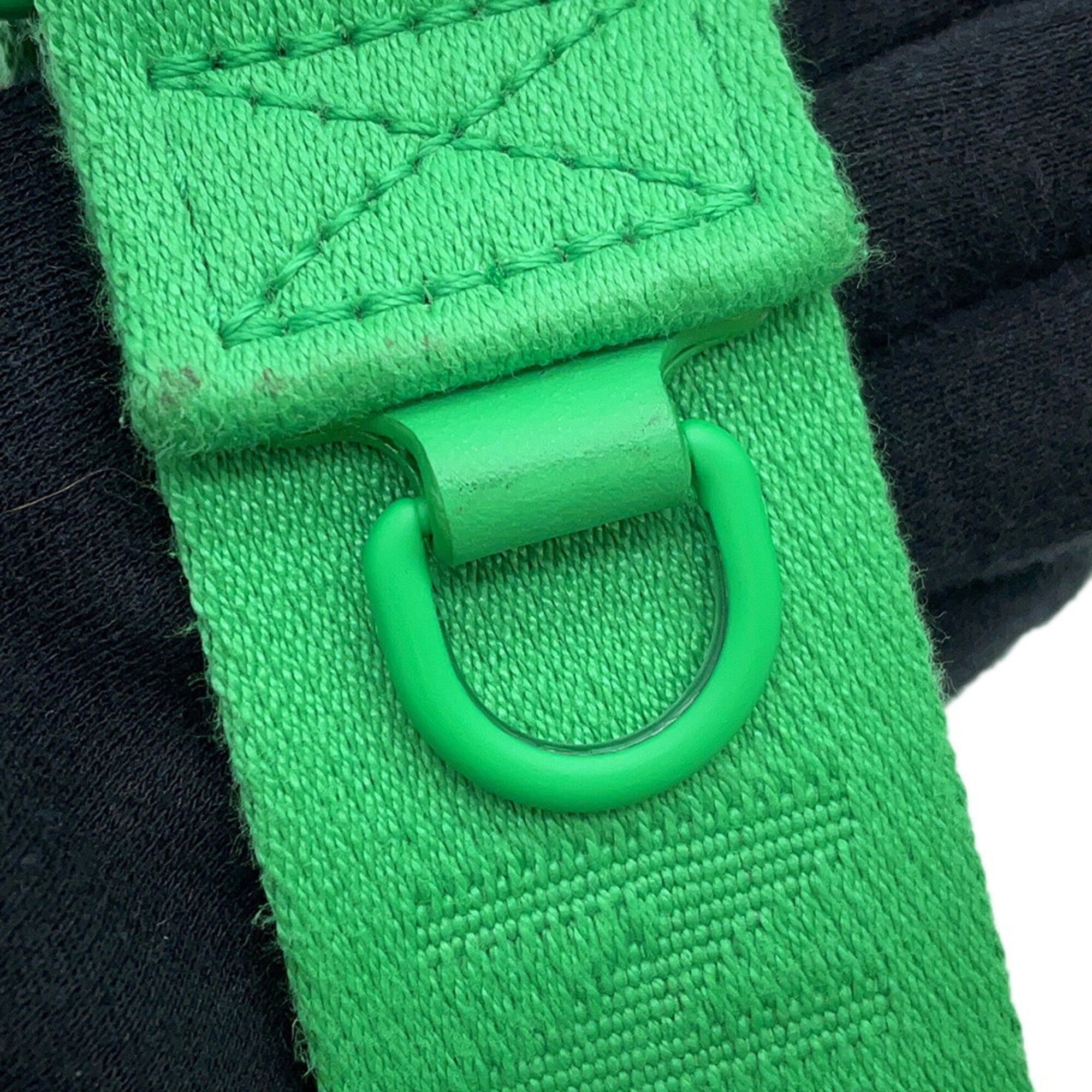 Louis Vuitton Monogram Green Monogram Leather Handbag Shoulder Bag (Pre-Owned)