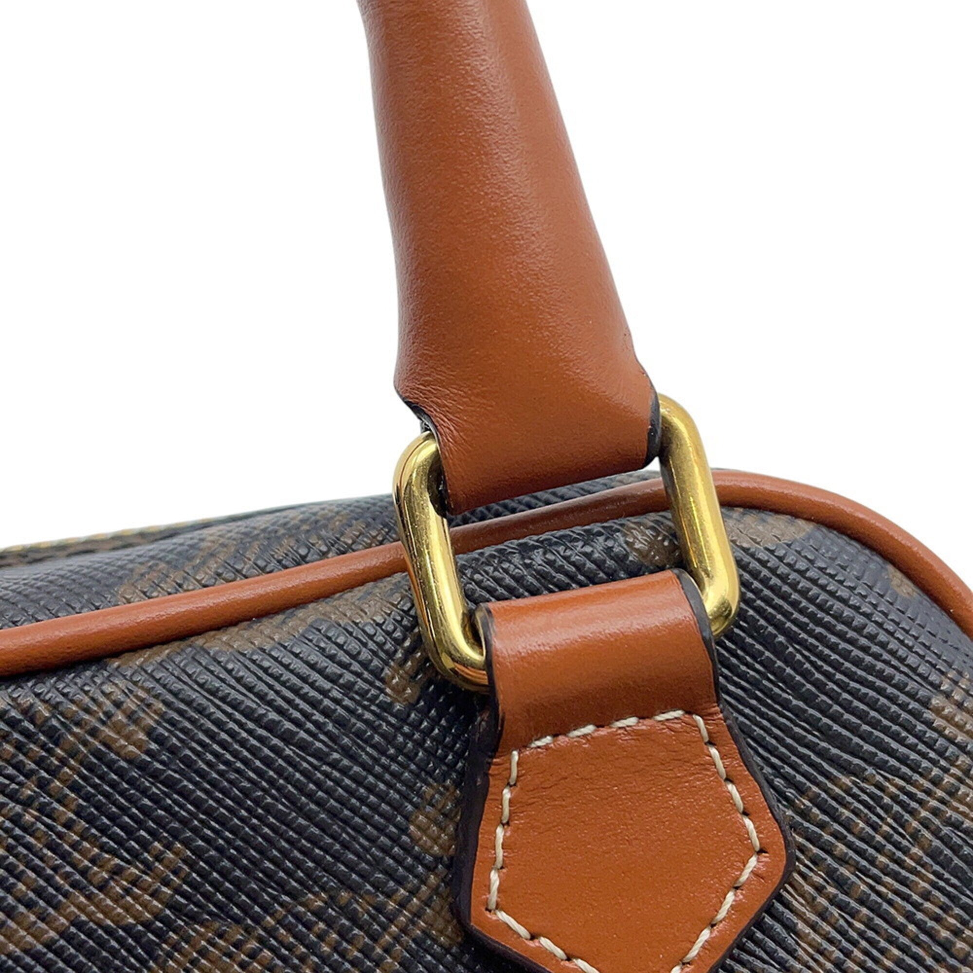 Celine Brown Pvc Leather Handbag Shoulder Bag (Pre-Owned)