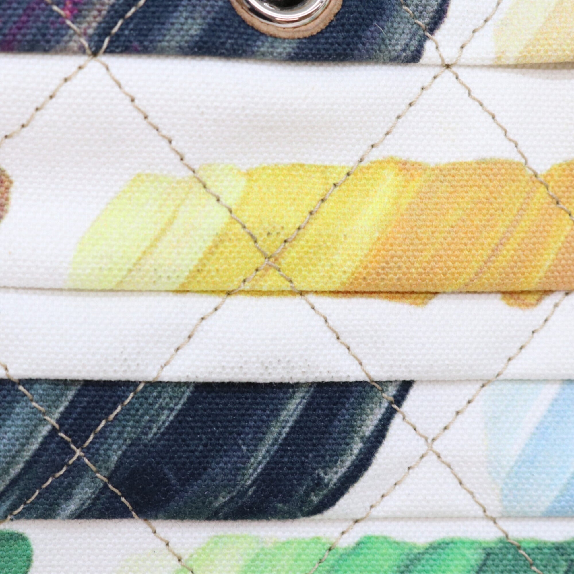 Chanel Multi-Color Canvas Tote Bag (Pre-Owned)